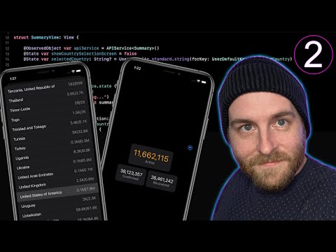 SwiftUI Tutorial: COVID19 Tracker App Dashboard