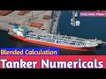 Tanker Blended Type Numericals Chief Mate Phase 1 July 2023 Cargo Work ASTM Table 54 Past Paper
