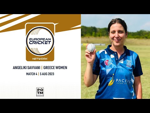 POTM: A.Savvani - GRE-W vs ROM-W | Highlights | ECN Continental Cup T20IW | 5 Aug 2023 | ECN23.046