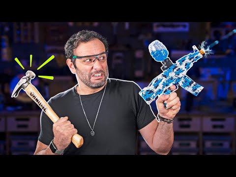 O que tem dentro da METRALHADORA de GEL? E como é tão RÁPIDA?