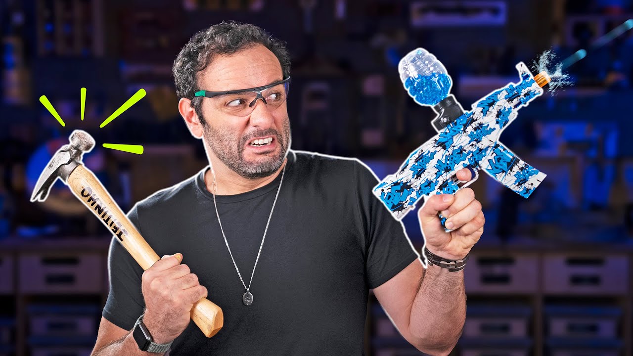 O que tem dentro da METRALHADORA de GEL? E como é tão RÁPIDA?