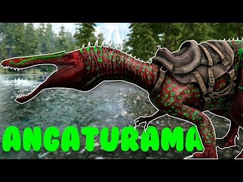 COMO TAMEAR ANGATURAMA Y TODAS SUS HABILIDADES - ARK: ADDITIONAL CREATURES KAMI CREATIONS
