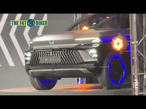 Mahindra Vision X - the sub-4m BEV & hybrid?