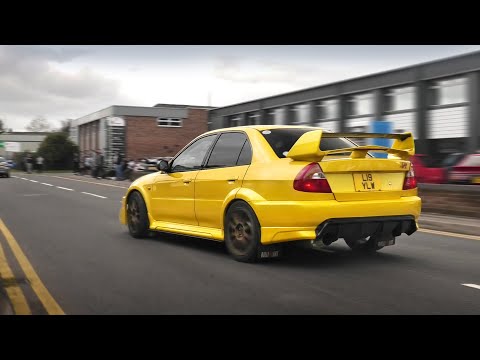 JDM Cars Leaving a Car Show - Evos, Engine Swaps, BOOSTED Builds etc...
