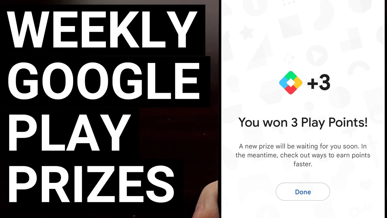 Remember to Check Google Play Point Perks for Free Prizes Every Week