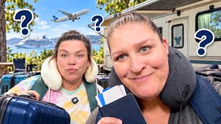 The Secret Is OUT… Our Biggest Trip EVER! ✈️🌍🚢 ❓| Channel UPDATE!
