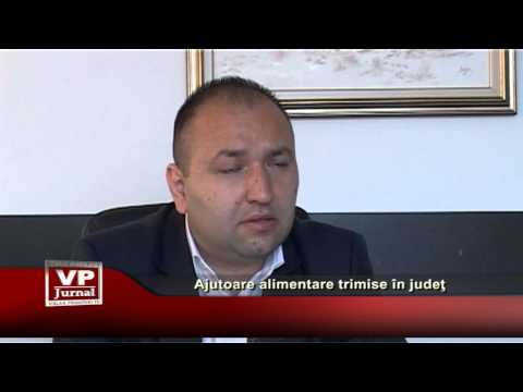 Ajutoare alimentare trimise în judeţ