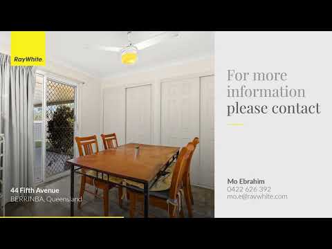 44 Fifth Avenue, Berrinba, QLD 4117, 3房, 1浴, House
