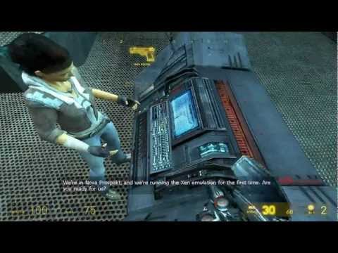 Half-Life 2 Lets Play Pt.23 Mr.Turret... Why...
