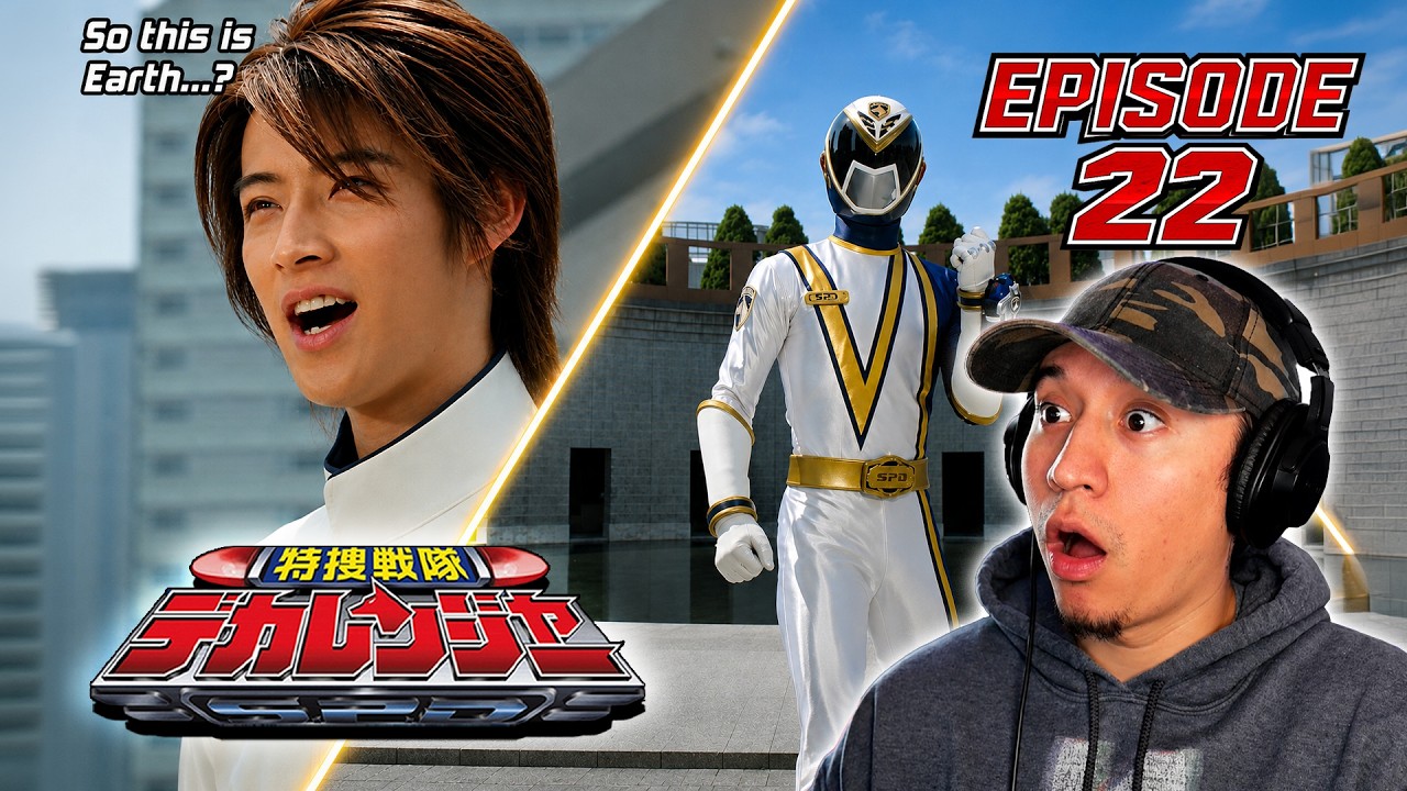 HE HAS A FACE! DEKA BREAK! TETSU!  (Tokusou Sentai Dekaranger Ep.22)