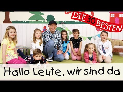 👩🏼 Hallo Leute, wir sind da - Singen, Tanzen und Bewegen || Kinderlieder