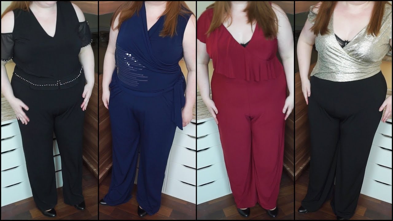 Eleganckie kombinezony Plus Size na Sylwestra | Bonprix | mierzymy