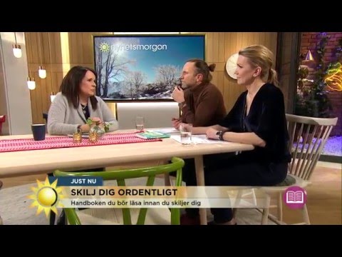 Handboken du bör läsa innan du skiljer dig - Nyhetsmorgon (TV4)
