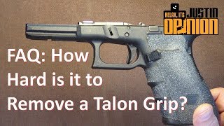 FAQ #1: How Hard is it to Remove an Old Talon Grip