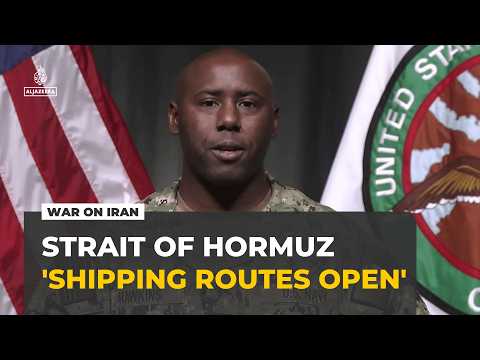 US military releases footage of tanker operation as Strait of Hormuz remains open