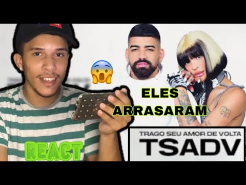 REACT Pabllo Vittar ,Dilsinho -Trago Seu Amor De Volta (l AM PABLLO VITTAR LIVE)