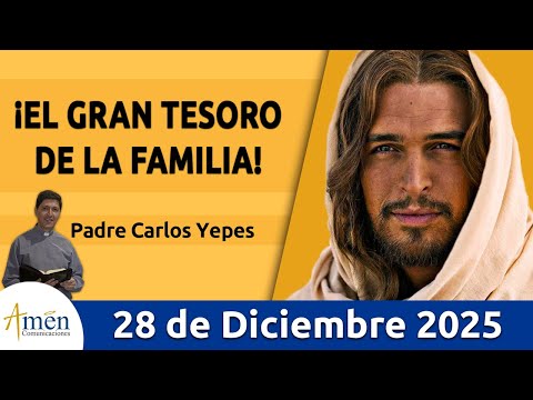 Evangelio De Hoy Domingo 28 Diciembre 2025 #PadreCarlosYepes l Mateo  2,13-15.19-23 |  La familia