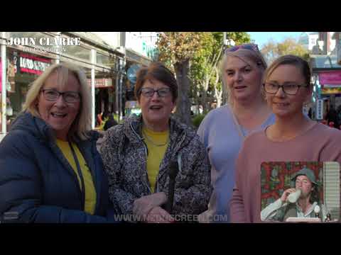 NZ On Screen: Vox Pops - Watching John Clarke