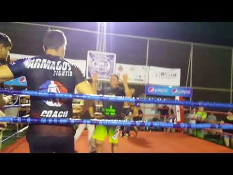 KO 1st round Nikolaos Konstantinou  vs Zaimi Arlnanto  Feel the fury 3