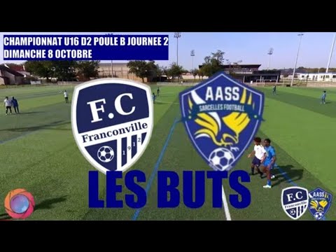 DIMANCHE 8 OCTOBRE U16 D2 FC FRANCONVILLE - AAS SARCELLES LES BUTS