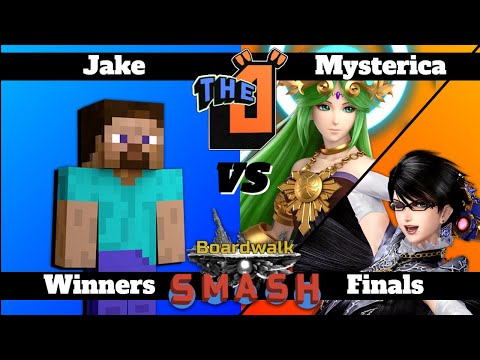 Jake (Steve) vs. Mysterica (Bayonetta/Palutena) - WF | Boardwalk Smash SSBU (6/2/2022)