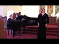 Martha Molinar, soprano. Jôzef Olechowski, pianista. Video Parte 1