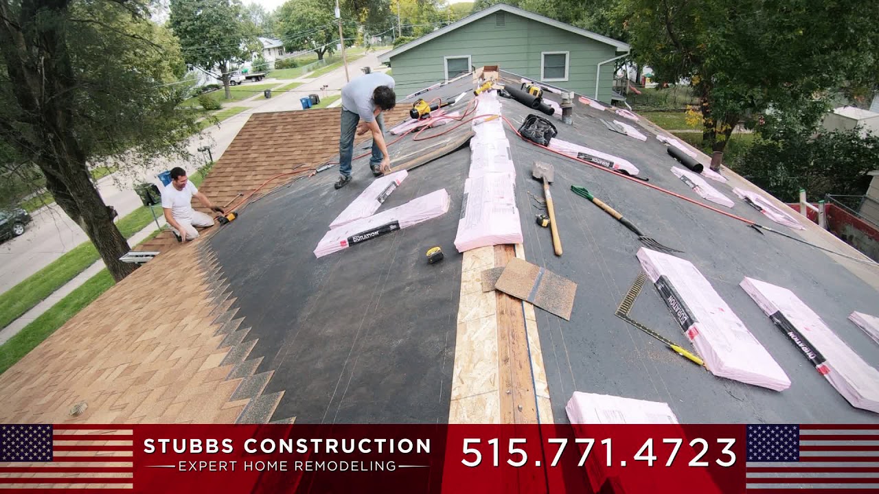 Stubbs Construction replaces ROOF!!!!