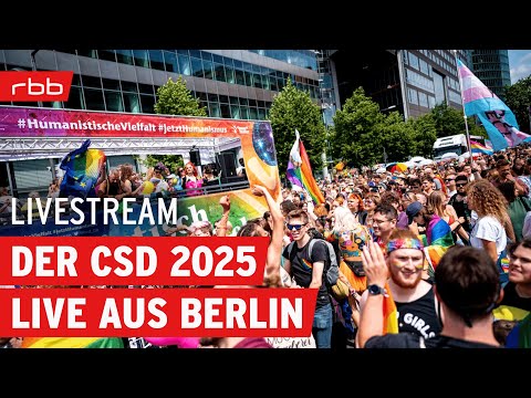 CSD Berlin 2025: Live von der Demo | Christopher Street Day