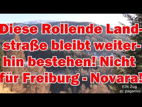 Diese Rollende Landstraße bleibt weiterhin bestehen! Nicht eingestellt wie die RoLa Freiburg -Novara