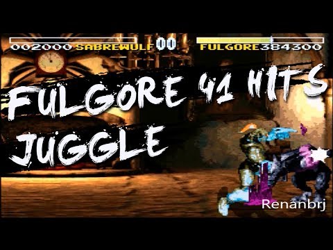 Fulgore 41 Hits - Juggle Recover - KI SNES