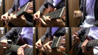 Miku Hatsune "Sarishinohara" on guitars by Osamuraisan サリシノハラ アコギでゆったり弾いてみた
