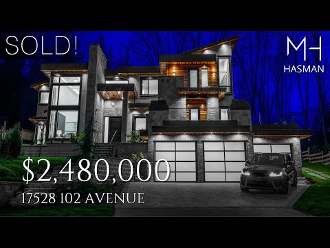 Now Sold! A Luxury Modern Custom Home with Exceptional Mountain Views on a Private Green Belt