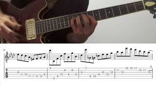 All The Things You Are(solo) / Julian Lage Transcription(tab + sheet music)弾いてみた
