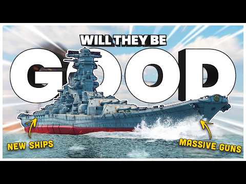 Will NEW Battleships Be Any Good? (War Thunder Yamato & Bismarck)
