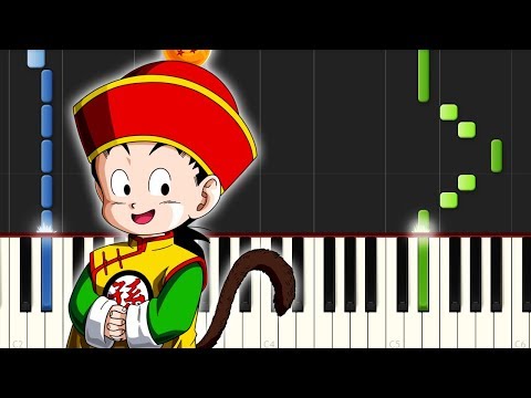 El Silbido De Gohan / Dragon Ball Z / Piano Tutorial Video