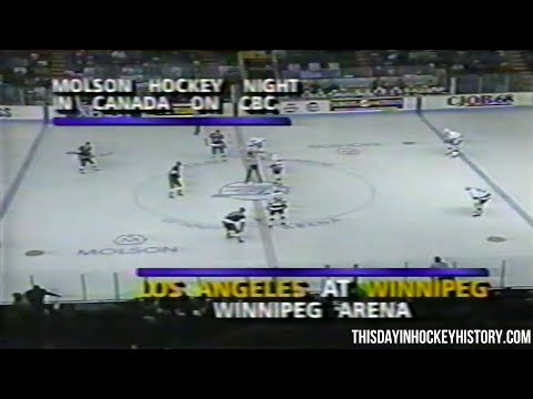 Winnipeg Jets vs Los Angeles Kings- Full Game March 28, 1993