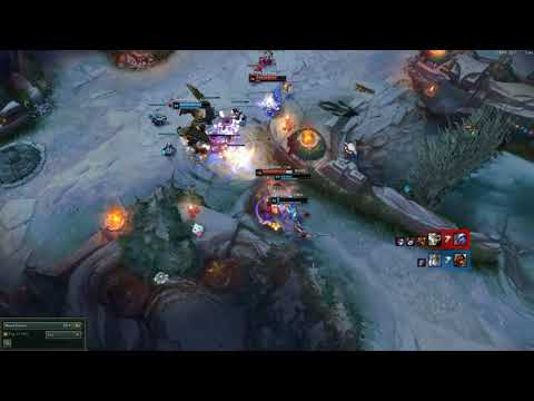 Riven quadrakill vs Tristana Fiora Orianna Galio