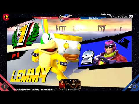 SHC Greklin (Bowser Jr) vs Big Juicy (Captain Falcon, DK) - WQF