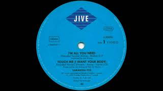 Samantha Fox - I&#39;m All You Need (Extended Version) 1986