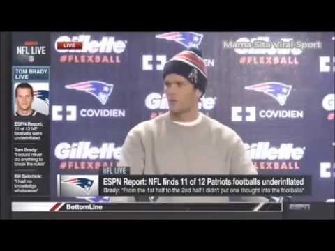 Brady's Balls are Perfect[ Deflate Gate Press Conference, Patriots Superbowl]