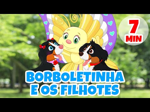 Borboletinha e os Filhotes - Giramille 7 min | Desenho Animado Musical