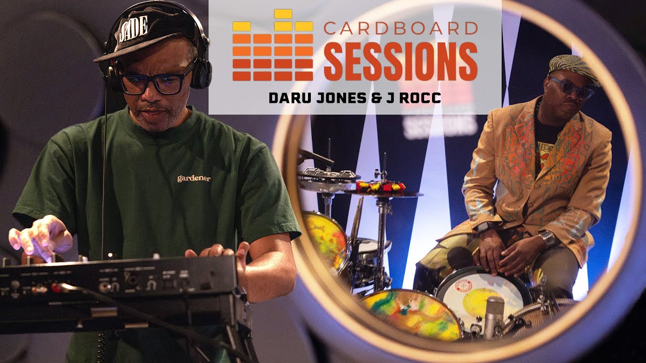 Daru Jones & DJ J. Rocc on Cardboard Sessions