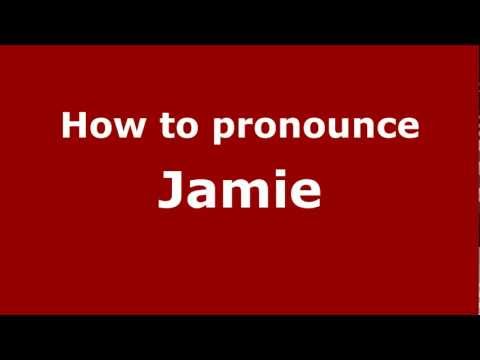 How to pronounce Jamie