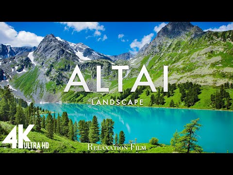 Altai 4K - Scenic Relaxation Film With Calming Music - Nature 4K Video UltraHD
