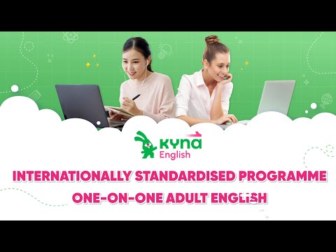 1-on-1 online English programs for adult at Kyna English