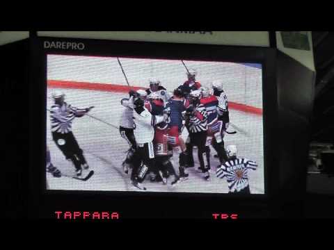 Tappara-TPS (European Trophy) Taavitsainen saa poikittaista