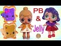 LOL Surprise Peanut Butter Jelly BFF Doll DIY Craft Makeover Painting Video