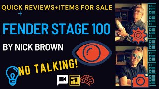 Video thumbnail for Fender Stage 100 with DI + Pedal Switching by Nick Brown