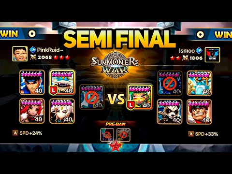 PINKROID vs ISMOO. SEMI FINAL. SWC2022 Europe Preliminary (BO5) - Summoners War