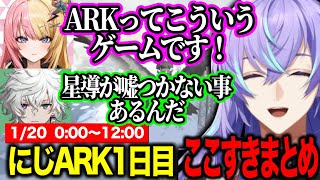 【VSにじARK】チームC赤ちゃん枠星導ショウ1日目前半ここすきまとめ【にじさんじ切り抜き/星導ショウ/本間ひまわり/虎姫コトカ/司賀りこ】